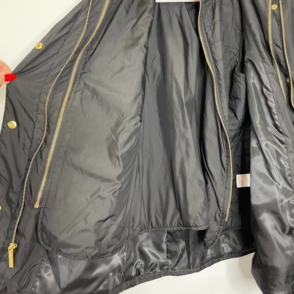Michael Kors Black Jacket with Detachable Vest - Picture 3 of 10